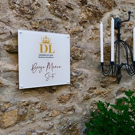Borgo Manca Suite Sasso di Castalda Bagian luar foto